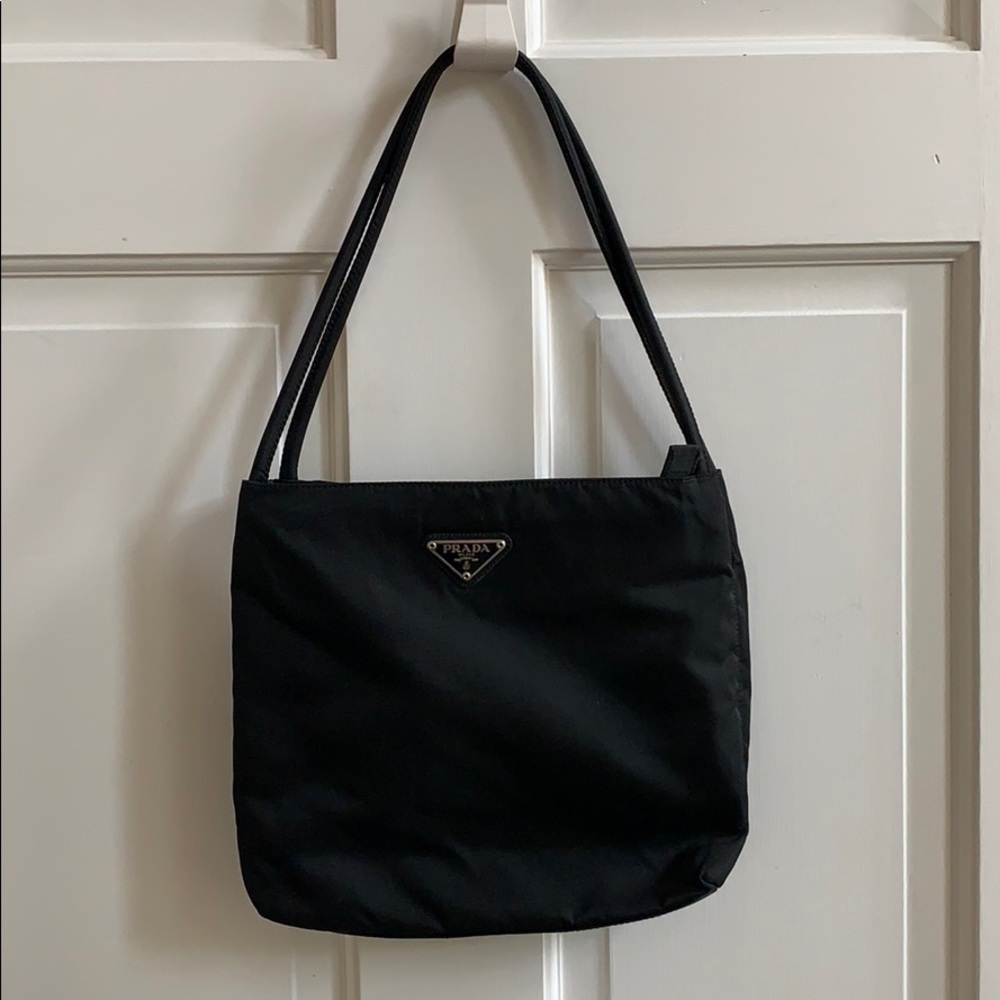 Authentic Prada Nylon Shoulder / Tote Bag